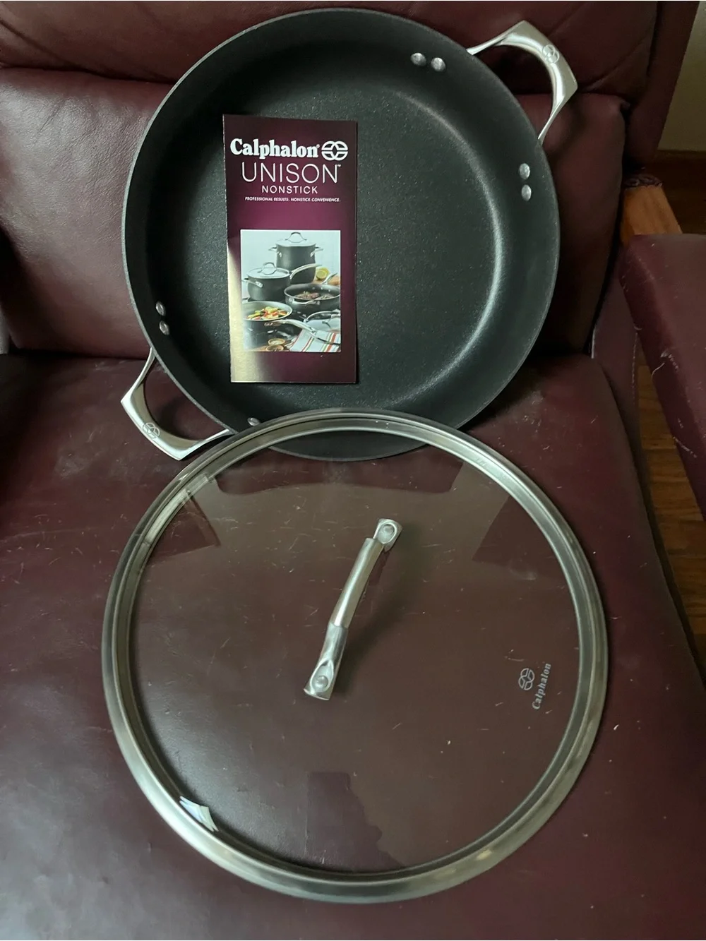 Calphalon Unison Nonstick Everyday Pan - Yellow Box with Black Pan
